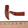 Natural Red Jasper Pendants G-Q602-10H-3