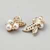 Alloy & Plastic Pearl & Rhinestone Cabochons FIND-WH0126-667-2