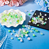 Transparent & Opaque Acrylic Bead OACR-TAC0002-08D-6