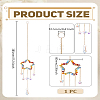 Glass Hanging Suncatchers AJEW-WH0270-714D-2