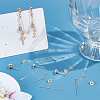 304 Stainless Steel Ball Post Stud Earring Findings STAS-UN0063-09-4