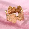 304 Stainless Steel Open Cuff Ring X-RJEW-C067-23G-3