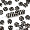 Iron Grade A Crystal Rhinestone Spacer Beads RB-A010-8MM-B-1