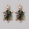 Alloy Enamel Pendants FIND-CJC0027-01G-11-1
