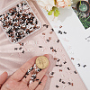 800Pcs 4 Colors Resin Cabochons MRMJ-CY0001-03-3