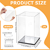 Organic Plastic High Penetration Plate and Bottom Late PVC Expansion Sheet Storag Box AJEW-WH0650-43D-2