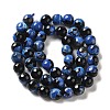 Natural Fire Crackle Agate Beads Strands G-G079-A04-03-3