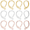 60Pcs 3 Styles 304 Stainless Steel Leverback Earring Findings STAS-BBC0008-30E-1