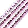 Electrophoresis Brass Rhinestone Strass Chains X1-CHC-Q009-SS6.5-B15-1