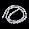 Natural Malaysia Jade Rondelle Beads Strands X-G-E316-2x4mm-63-5