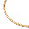 7Pcs PVD Vacuum Plating 304 Stainless Steel Textured Bangles Set for Women BJEW-A011-12D-G-6