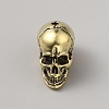 Brass Skull Beads FIND-WH0148-020A-1
