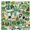 50Pcs Saint Patrick's Day PVC Self Adhesive Stickers PW-WG17831-02-1