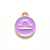 Alloy Enamel Pendants LS-ENAM-S124-01A-01K-2