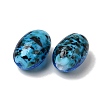 Handmade Gold Sand Lampwork Beads LA-CBAC6A6-01A-3