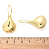 Teardrop Brass Dangle Earrings EJEW-B132-07G-5