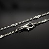 Brass Link Chain Necklaces MAK-J009-13S-1