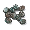 Picasso Baking Paint Glass Seed Beads GLAA-V001-08B-1