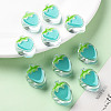 Transparent Enamel Acrylic Beads X1-TACR-S155-003G-6