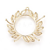 Brass Pendants KK-Q735-06G-1