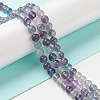 Natural Fluorite Beads Strands G-B038-C01-2