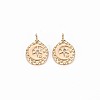 Brass Micro Pave Clear Cubic Zirconia Charms KK-S356-708-1