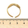 304 Stainless Steel Open Cuff Rings for Women RJEW-U060-01G-G-3
