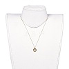 304 Stainless Steel Pendant Necklaces NJEW-JN02540-04-4