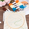 DIY Punch Needle Embroidery Starter Kits for Beginners DIY-WH20013-88A-3