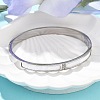 304 Stainless Steel Rhinestone Bangles for Women BJEW-Z092-07P-3