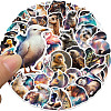 50Pcs PVC Adhesive Waterproof Stickers Self-Adhesive Stickers PW-WG00485-01-2