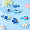 Handmade Lampwork Pendants LAMP-TA0002-76A-5