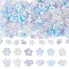 180Pcs 6 Styles Acrylic Bead Caps OACR-TA0004-44-1