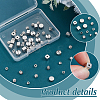 60Pcs 6 Styles Rack Plating Brass Spacer Beads KK-PH0006-89-4