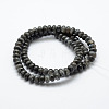 Natural Labradorite Beads Strands G-G665-06-6x4mm-2