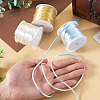 3 Rolls 3 Colors Nylon Satin Rattail Cords NWIR-TA0001-45A-5