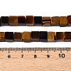 Natural Tiger Eye Beads Strands G-T139-6x6-29A-5