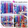 3Pcs PET Iridescent Metallic Party Tassel Streamers DIY-WR0005-71A-5
