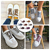 7 Pairs 7 Colors Polyester Cord Shoelace FIND-TA0009-65-9