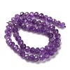 Natural Amethyst Beads Strands G-K380-A34-04-3