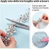 1Pc Shiny Flower Crystal Rhinestone Trim DIY-FG0003-37-5