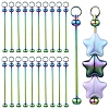 20Pcs Iron Beadable Keychain Bar for Jewelry Making DIY Crafts IFIN-YW0003-98B-1
