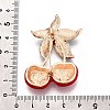Cherry & Leaf Alloy Enamel Lapel Pins for Backpack Clothes JEWB-N009-02KCG-3