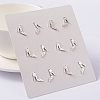 High-heeled Shoes 304 Stainless Steel Stud Earrings X-EJEW-L165-118P-2