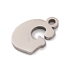 Non-Tarnish 201 Stainless Steel Charms STAS-U016-01P-G-2