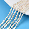 Natural Cultured Freshwater Pearl Beads Strands LS-PEAR-N012-03C-1