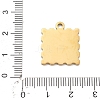 304 Stainless Steel Enamel Pendants STAS-R169-03B-G-3