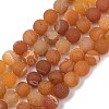 Natural Druzy Agate Beads Strands G-NH0024-A07-8mm-2