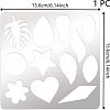 Stainless Steel Cutting Dies Stencils DIY-WH0279-045-2