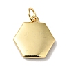 Rack Plating Brass Enamel Pendants X-KK-H431-10G-3